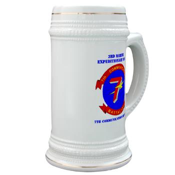 7CB - M01 - 03 - 7th Communication Battalion with Text - Stein